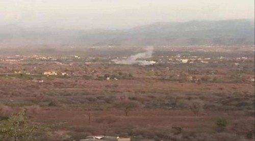 غارات التحالف وضربات المدفعية تشعل معسكر الجب شمال #الضـالع