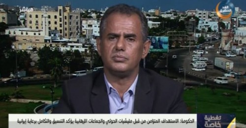 منصور صالح: الحكومة سبب أزمة الإرهاب في الجنوب بالسماح للنازحين بدخول #العاصمة_عدن