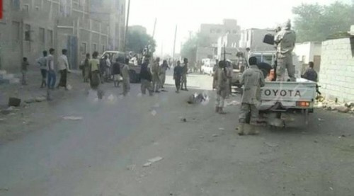 قوات التدخل السريع تمشط وادي الخيالة في المحفد