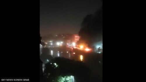 #مصر.. قتلى وجرحى في حريق ضخم وسط القاهرة