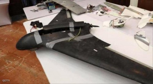 سقوط طائرة حوثية مفخخة على المدنيين بـ"عمران"