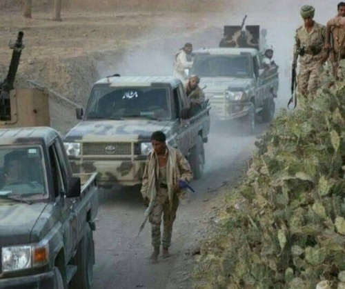 اللواء 35 يستعيد السيطرة على منطقة البئرين ويواجه مليشيات الاصلاح