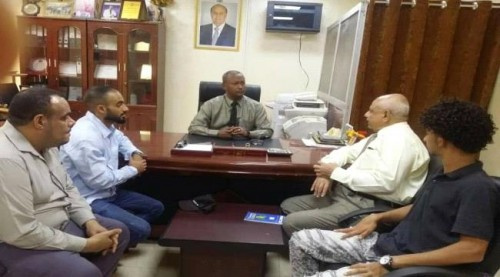 نائب رئيس انتقالي #العاصمة_عـدن يطّلع على المعوقات التي تواجه عمل السُلطات المحلية بالمديريات