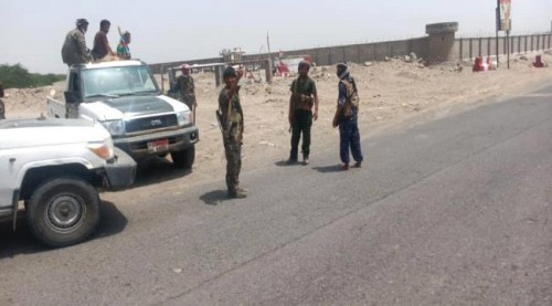 نائب قائد الحزام الأمني والتدخل السريع م/#أبيـن يستلم مقر القوات الخاصة