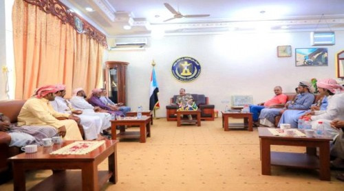 رئيس الجمعية الوطنية يلتقي بوفدٍ من قبائل آل كثير ويؤكد أن تحرير وادي #حضـرموت بات قريباً  &nbsp;