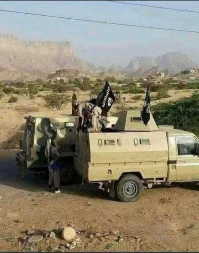تواجد تنظيمي "#داعـش" و"القاعدة" ب#مـأرب اخفته قطر والإخوان وفضحه طيران الأمريكان