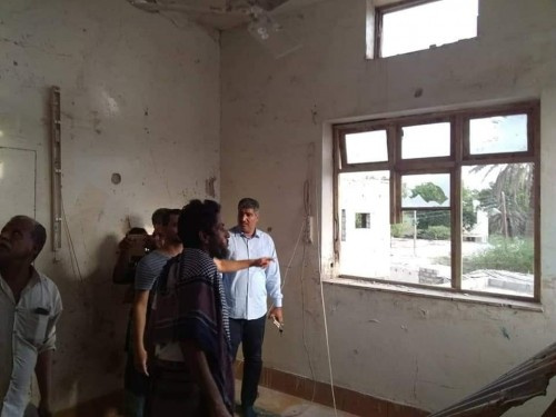 ممثلون عن #المجلس_الانتقالي_الجنوبي يزورون أسرة الشهيدة خلود السقاف بخورمكسر