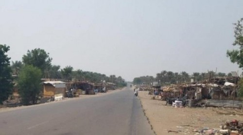 مليشيات #الحـوثي تقصف شرق مديرية الدريهمي ب#الحـديدة