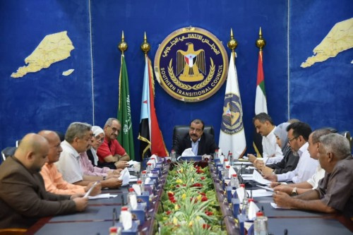 هيئة رئاسة #المجلس_الانتقالي تعقد اجتماعها الدوري برئاسة اللواء بن بريك