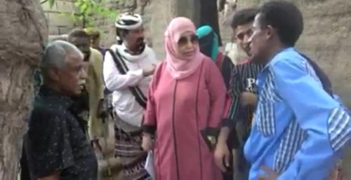 لجنة الإغاثة العليا بالانتقالي تطلع على الاضرار التي خلفتها الأمطار في لحج