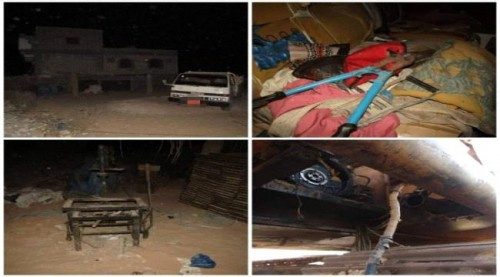 الأجهزة الأمنية تلقي القبض على عصابة أثناء سرقتها معملاً في غيل باوزير