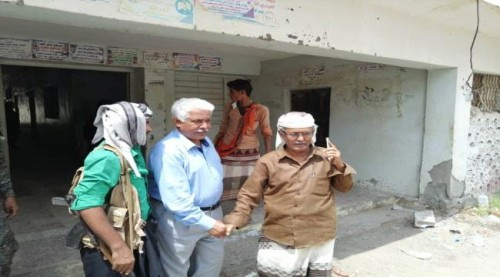 رئيس انتقالي ابين يتفقد المؤسسة العامة للكهرباء بالمحافظة