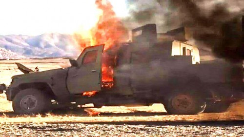 عاجل.. المقاومة ب#شبوة تستهدف معسكراً للمليشيات الاخوانية غرب مدينة عتق&nbsp;