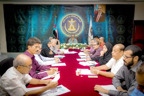 الأمانة العامة بالانتقالي تناقش استعدادات إحياء عيد 14 أكتوبر