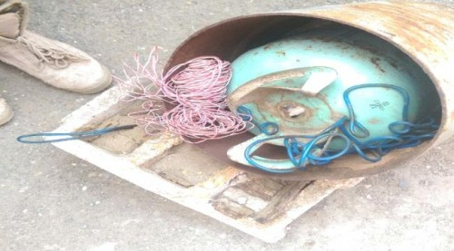 العثور علن عبوة ناسفة شديدة الانفجار في دوفس ب#أبيـن