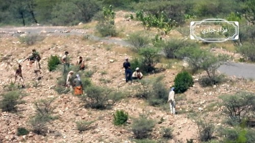 قيادات حوثية كبيرة في قبضة القوات الجنوبية بالفاخر