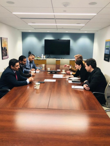 عسكر يستعرض مع خبراء معهد واشنطن أوضاع حقوق الانسان في #اليمن