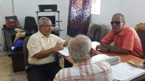 أعضاء بانتقالي #العاصمة_عدن يتفقدون إتحاد المعاقين وجمعية ذوي الاحتياجات الخاصة بالمنصورة