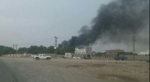 مليشيات #الحـوثي تقصف مواقع القوات المشتركة جنوب #الحـديدة