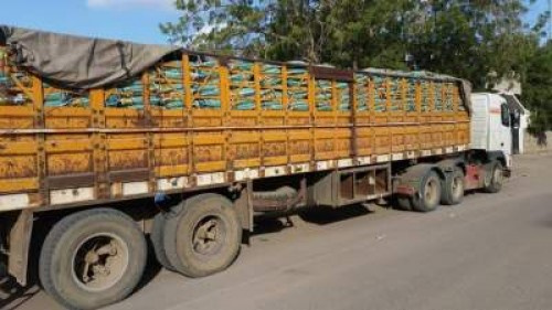 العثور على كميات متنوعة ومواد مهربة في احد الهناجر بـ#العاصمة_عدن