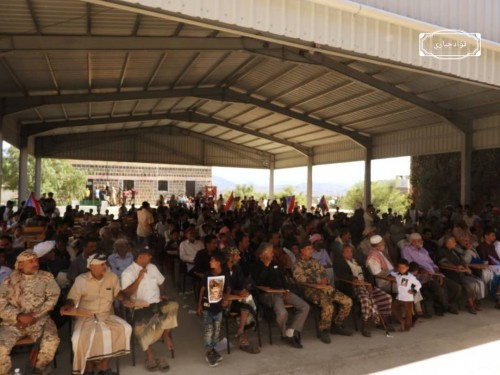 بحضور رسمي وشعبي.. #الضالع تقيم أربعينية الفقيد العقيد طيار مصطفى البيشي&nbsp;