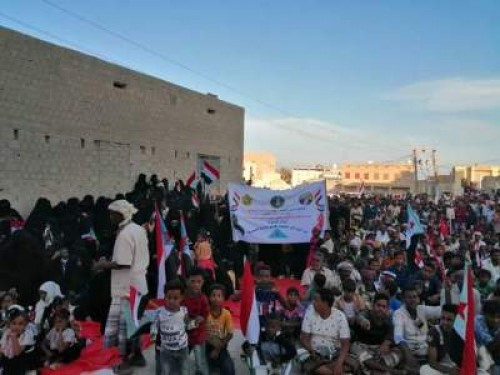 في البيان الصادر عن الفعالية الكبرى انتقالي المهرة وجماهيره تعلن فيه موقفها من إشهار ما يسمى بمجلس الأنقاذ الوطني