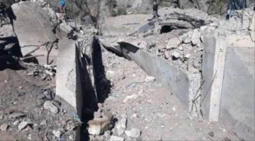 مليشيا #الحـوثي تفجر جسراً على الخط العام بين #الضـالع وإب خوفا من وصول القوات الجنوبية