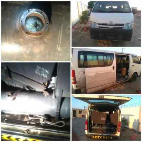 ضبط مركبة تحمل الحشيش المخدر شرق #العاصمة_عدن