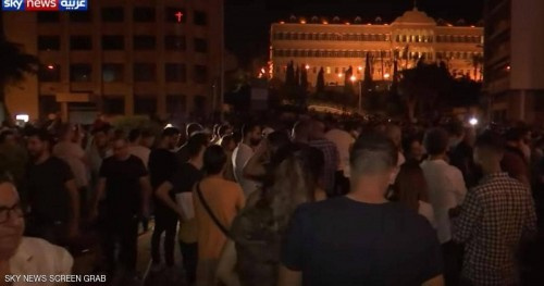 #لبنان.. الأمن يطلق "المسيل للدموع" لتفريق الاحتجاجات