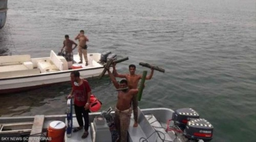 استعدادات حوثية لحرب زوارق في البحر الاحمر