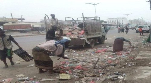 تحذيرات بردفان لمخالفي حملة النظافة العامة