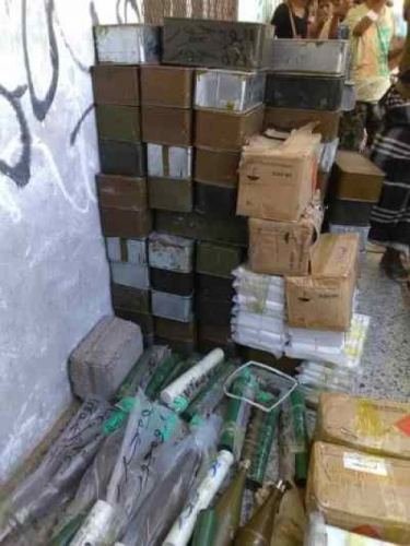 إحباط محاولة تهريب كمية كبيرة من الذخائر كانت في طريقها الى المخا جنوب #الحديدة (صور)