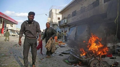 قتلى بانفجار سيارة مفخخة في مدينة تل أبيض السورية