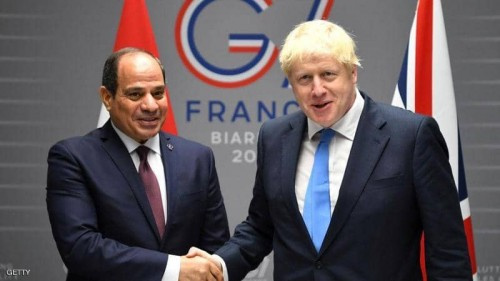 السيسي يرحب برفع بريطانيا قيود الرحلات الجوية لشرم الشيخ
