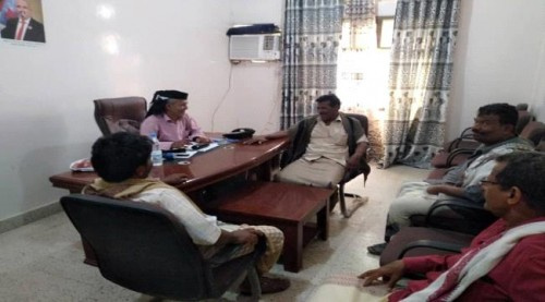 الحوتري يلتقي بأفراد من مقاومة أحور ويشيد بانتصاراتها