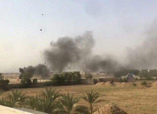 الحوثيون يقصفون مواقع القوات المشتركة في الدريهمي