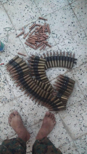 الحزام الأمني يضبط ذخائر متنوعة بالشيخ عثمان ب#العاصمة_عدن