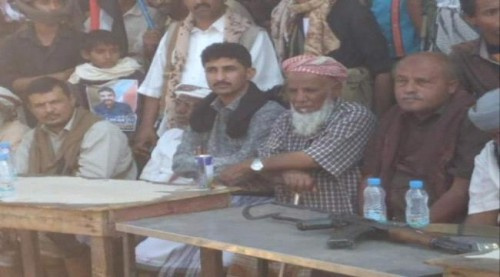 شاهد بـ(الصور).. النخبة تخترق قوات الأحمر في #شبوة