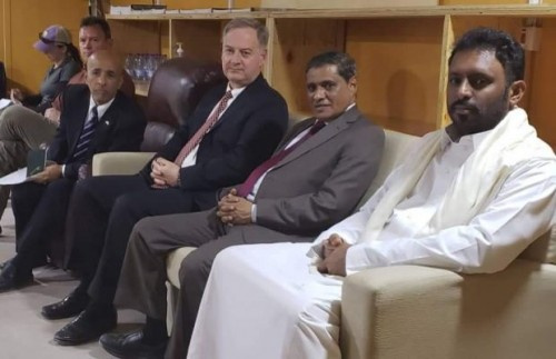 سلطة #حضرموت المحلية تبحث أوجه التعاون التنموي والأمني مع المختصين في سفارة الولايات المتحدة