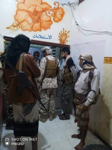 الحزام الأمني في لودر ب#أبين يشن حملة أمنية ضد مروجي المخدرات