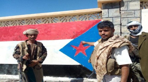 حزام مودية يدشن رسم علم الجنوب على جدران المدينة