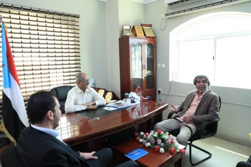 الجعدي يبحث مع مستشار غريفيث مستقبل اتفاق الرياض والتسوية السياسية الشاملة