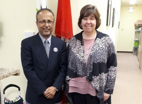 مدير مكتب خارجية الانتقالي بكندا يلتقي مسؤولة الدفاع في مجلس النواب الكندي
