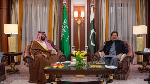 &nbsp;محمد بن سلمان وعمران خان يبحثان التطورات الإقليمية