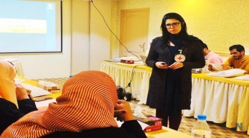 الصليب الأحمر الدولي ينظم طاولة مستديرة للصحفيين ب#العاصمة_عدن لمناقشة القانون الدولي الإنساني في فترات النزاعات