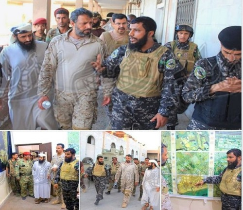 نائب قائد التحالف يزور اللواء حماية المنشآت في العاصمة_عدن