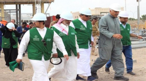 وفد البرنامج السعودي يطلع على احتياجات منشآت خدمية وتعليمية في #العاصمة_عدن