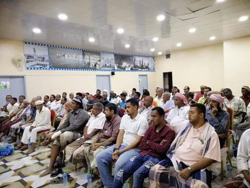 #حضرموت.. انتقالي المكلا يعقد لقاءً موسعاً برؤساء المراكز المحلية بالمديرية
