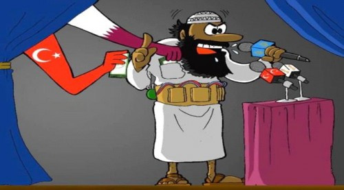 ناشطون يدشنون هشتاق #تحالف_الشر_ايران_قطر_تركيا
