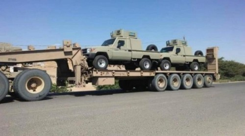 #التحالف_العربي يدفع بتعزيزات إلى العاصمة عدن